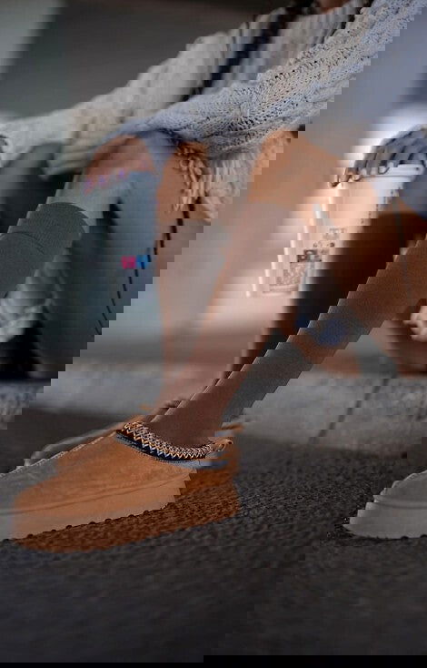 Calze al ginocchio da donna in cotone elasticizzato