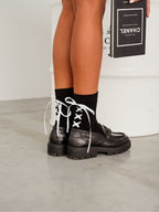 Calze corte da donna con fiocchetti - 1597.001