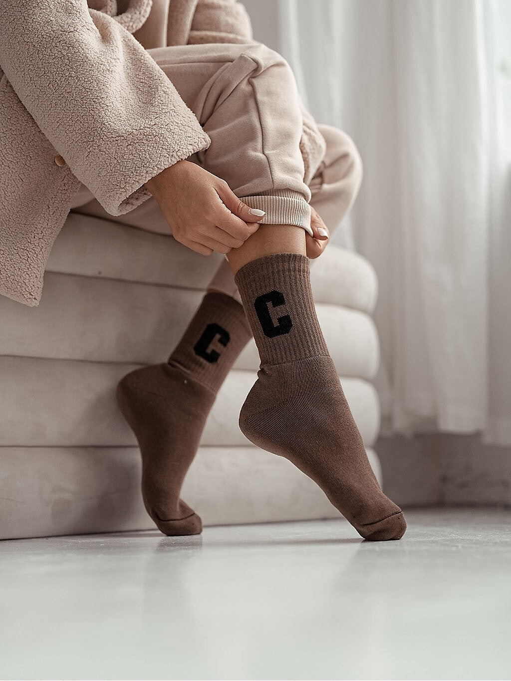 Calze corte donna - 0118-009 - lettera c