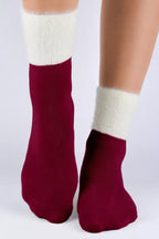 Calze corte da donna in caldo tessuto frotte - sf001