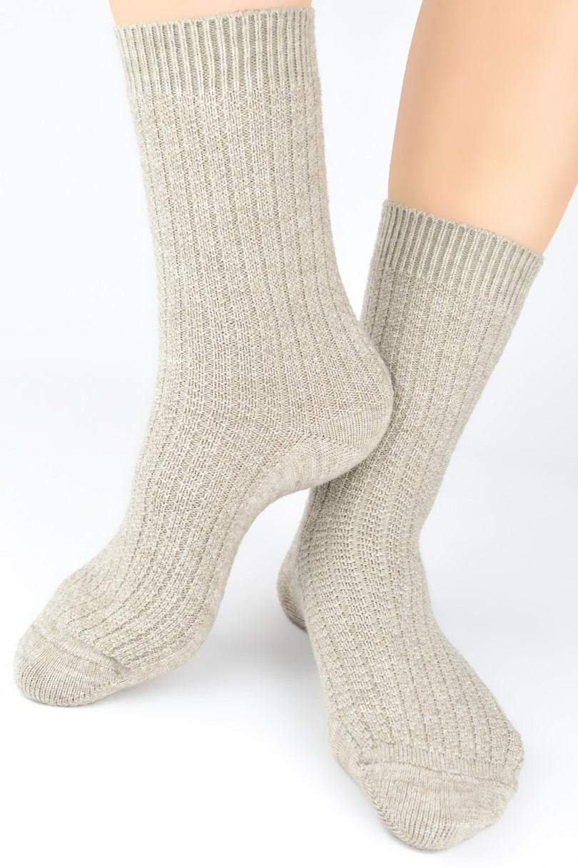 Calze corte da donna in misto lana | sw027