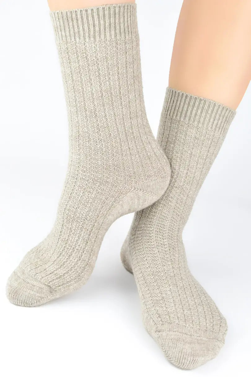 Calze corte da donna in misto lana | sw027