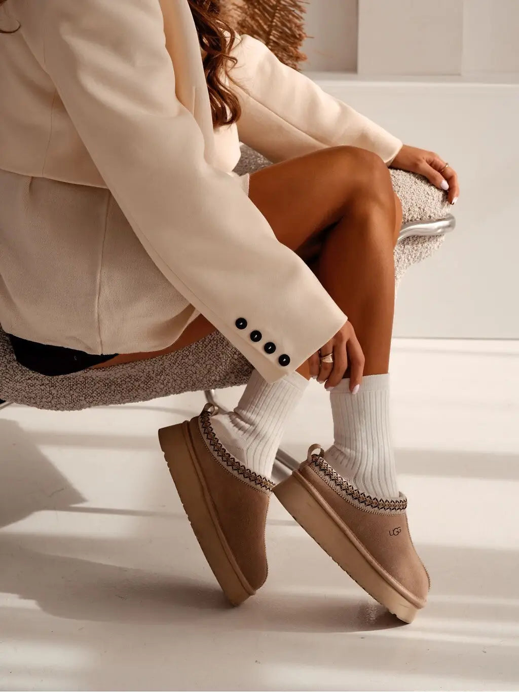 Calze corte da donna realizzate in cotone di alta qualità