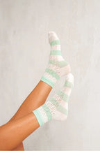 Calze corte da donna traforate in cotone - 0989.003