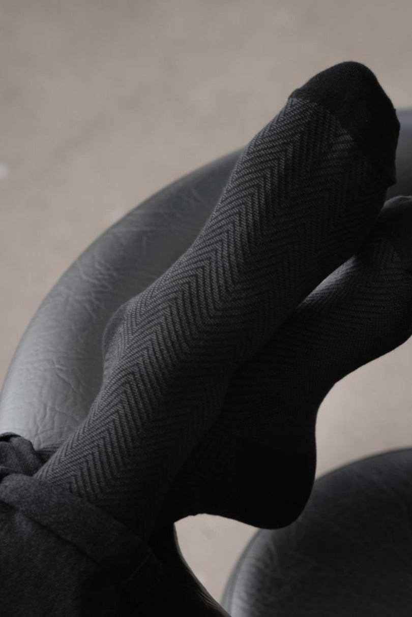 Calze corte da uomo in cotone - steven 011-03,04