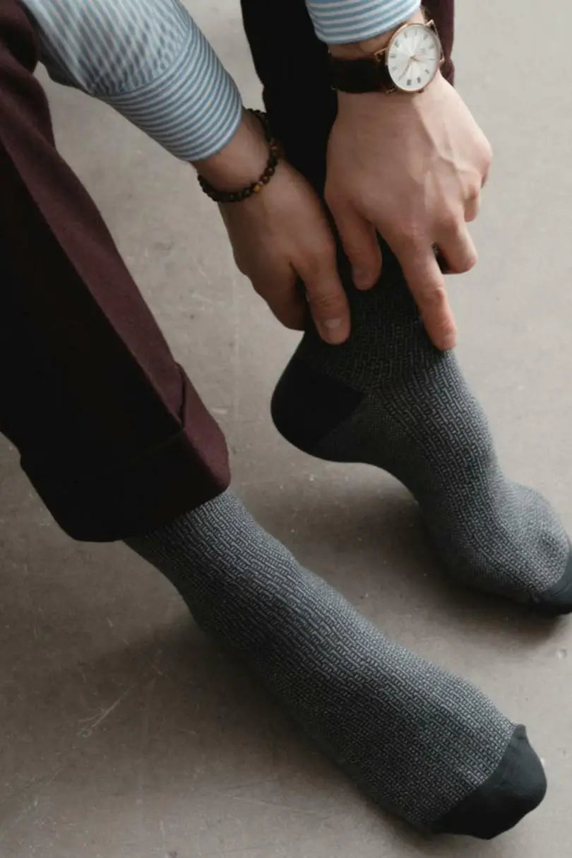 Calze corte da uomo - steven 011-05,06