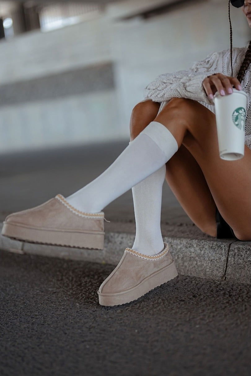 Calze gambaletto da donna in cotone elasticizzato | 0248.001