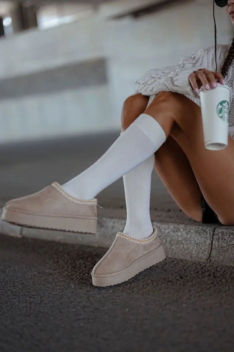 Calze gambaletto da donna in cotone elasticizzato | 0248.001