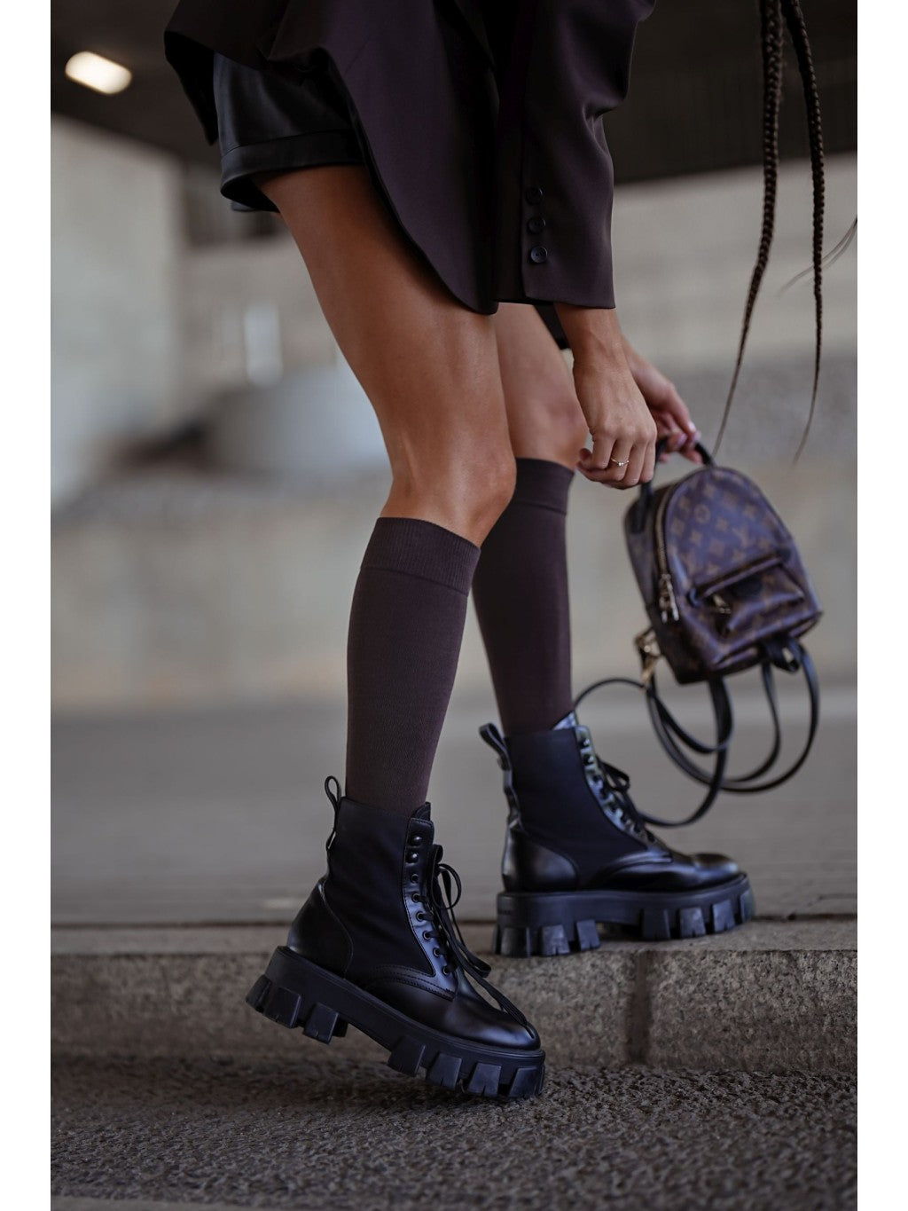 Calze gambaletto da donna in cotone elasticizzato | 0248.001