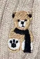 Calze lunghe donna in puro cashmere (95% ) | orsetto