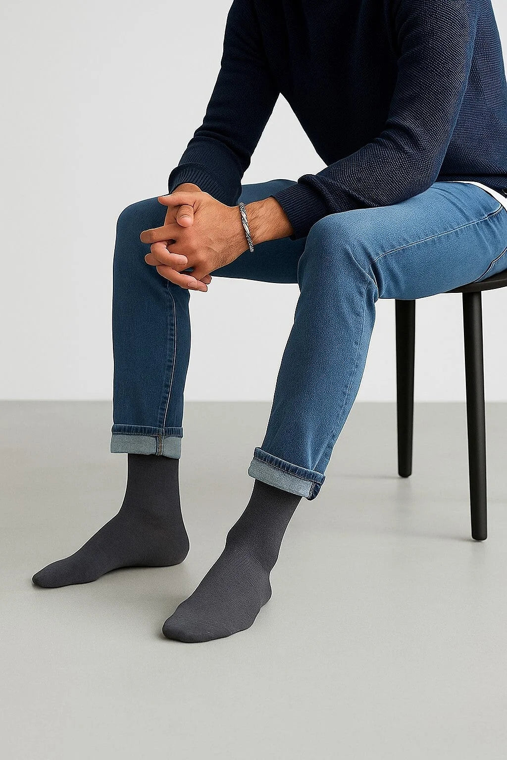 Calze uomo comfort soft – maglia pregiata e polsino