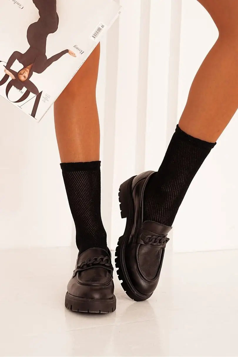 Calzini eleganti da donna a rete | 0439