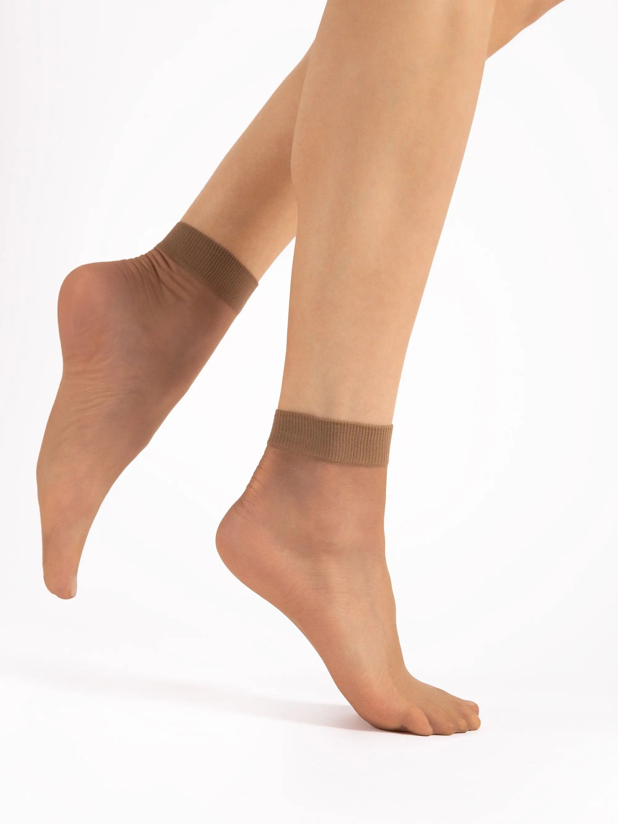 Calzini velati lisci (confezione da 2 paia) - 15 den | maja