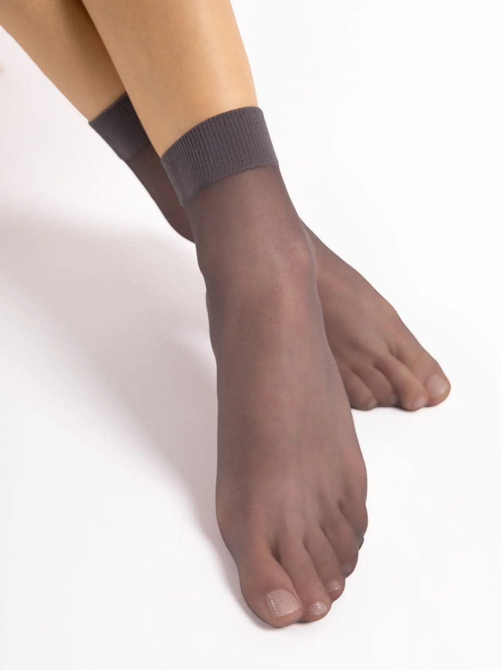 Calzini velati lisci (confezione da 2 paia) - 15 den | maja