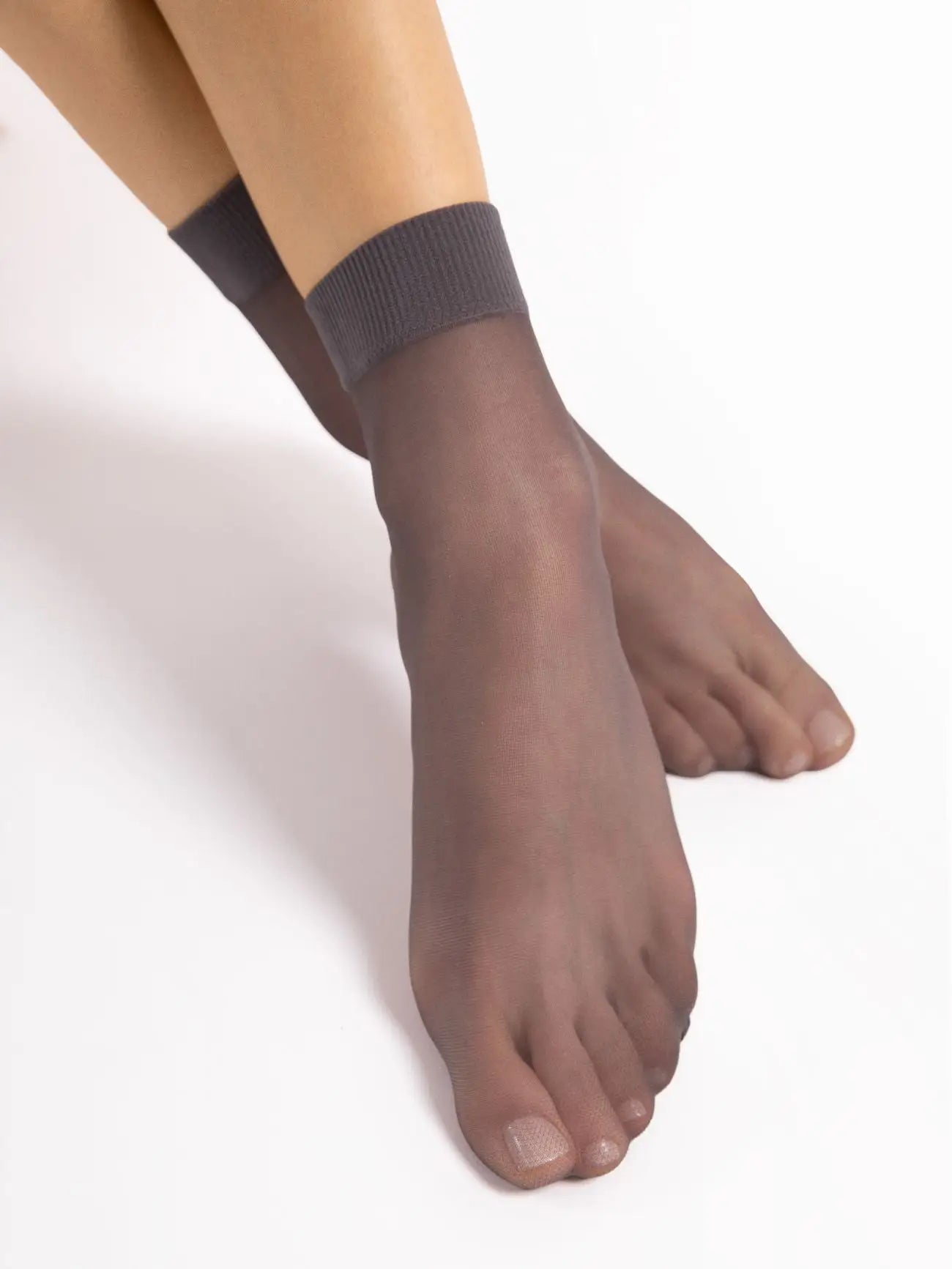 Calzini velati lisci (confezione da 2 paia) - 15 den | maja