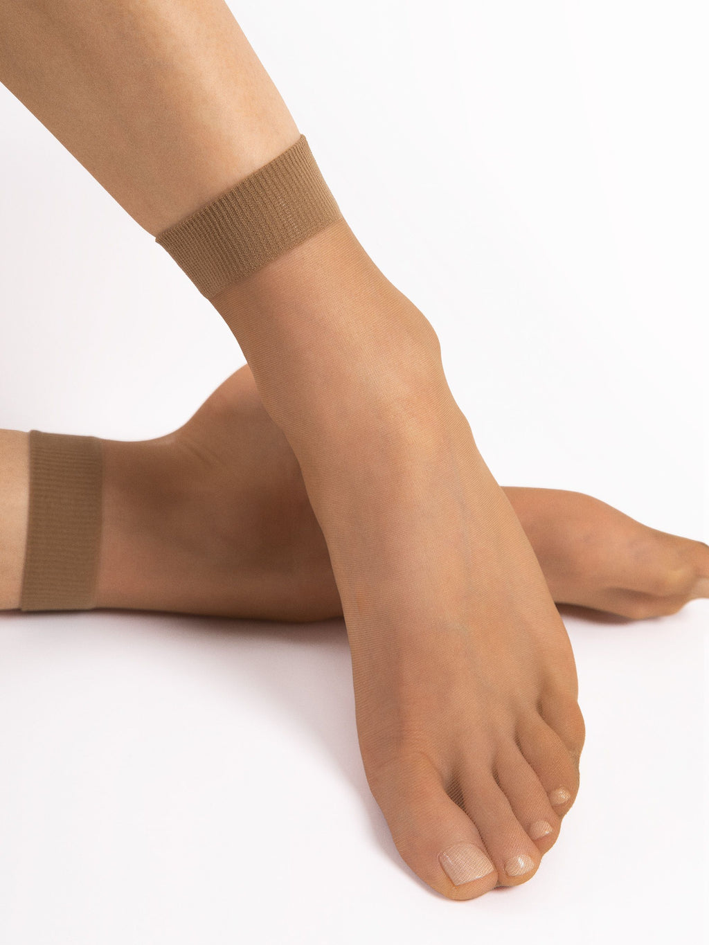 Calzini velati lisci (confezione da 2 paia) - 15 den | maja