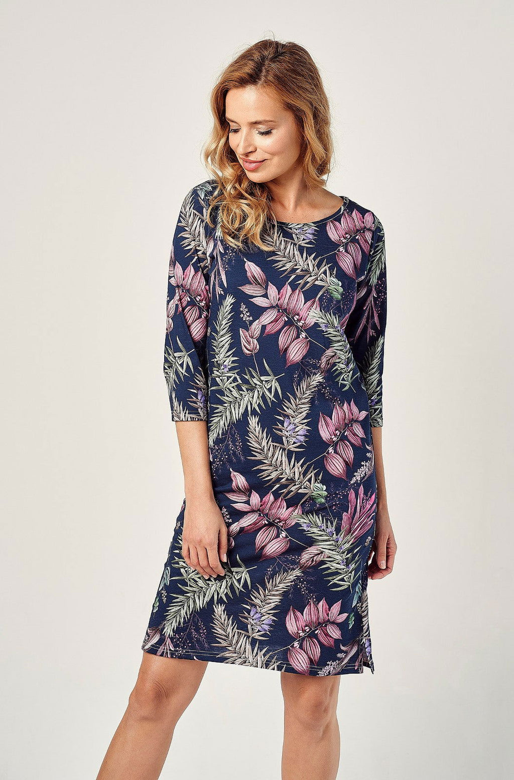 Camicia da notte da donna estiva floreale vivian