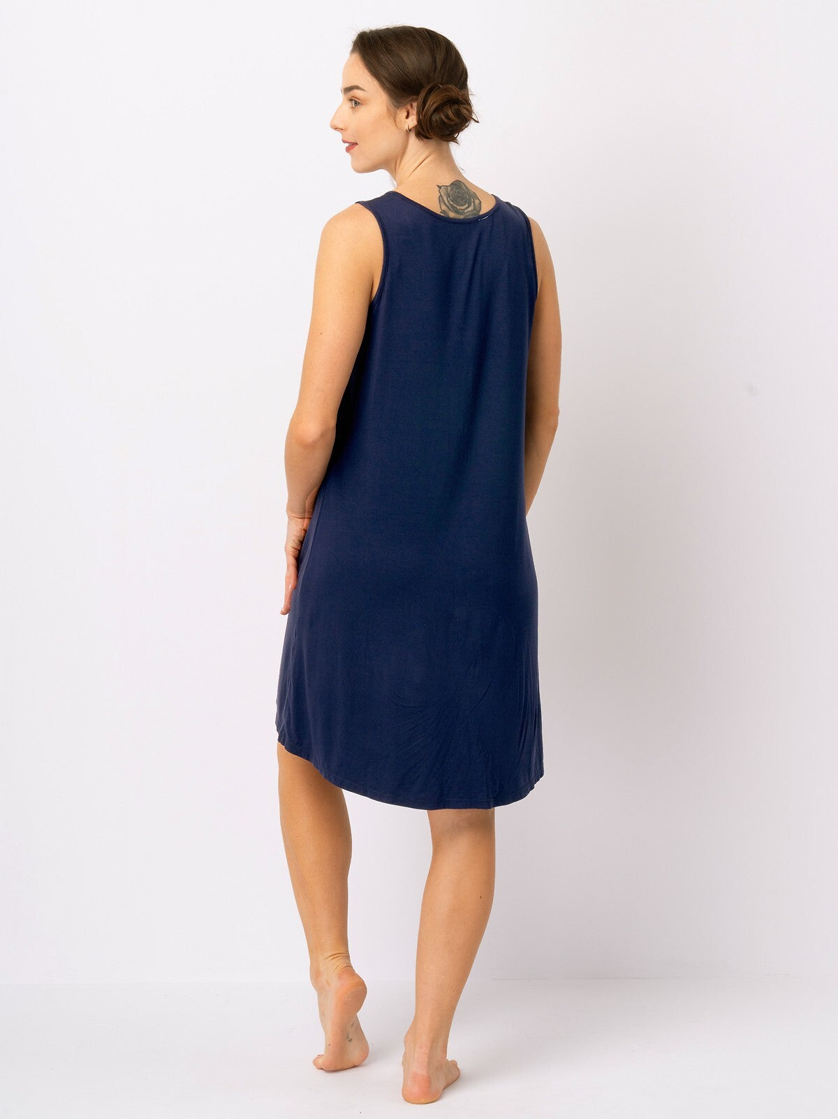 Camicia da notte da donna estiva in viscosa - lnd 764