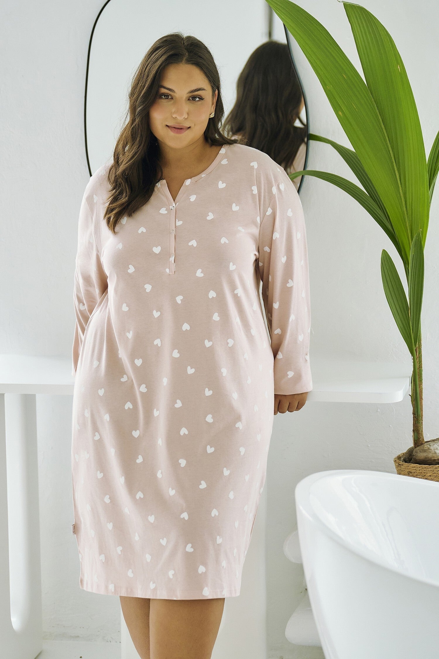 Camicia da notte donna in cotone – comfort e praticità