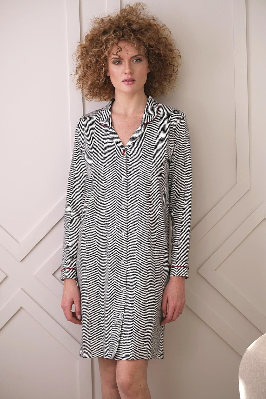 Camicia da notte da donna in cotone di alta qualità - jordy