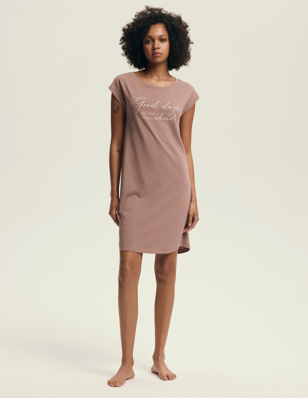 Camicia da notte donna in puro cotone | delanie