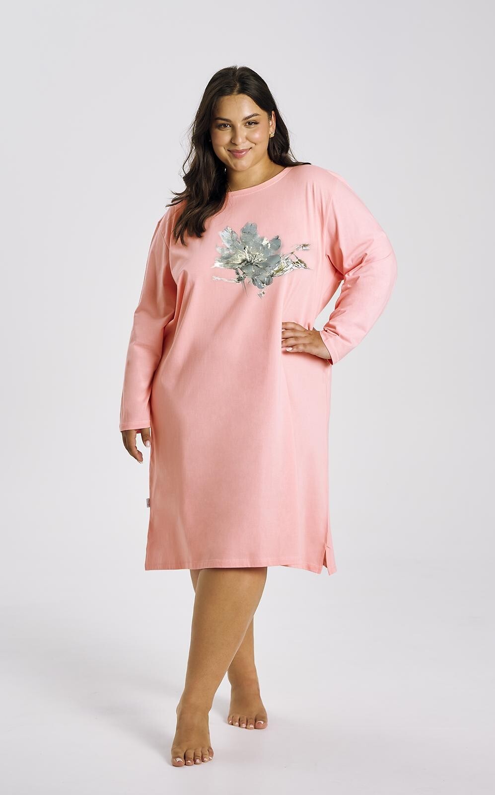 Camicia da notte in 100% cotone patricia
