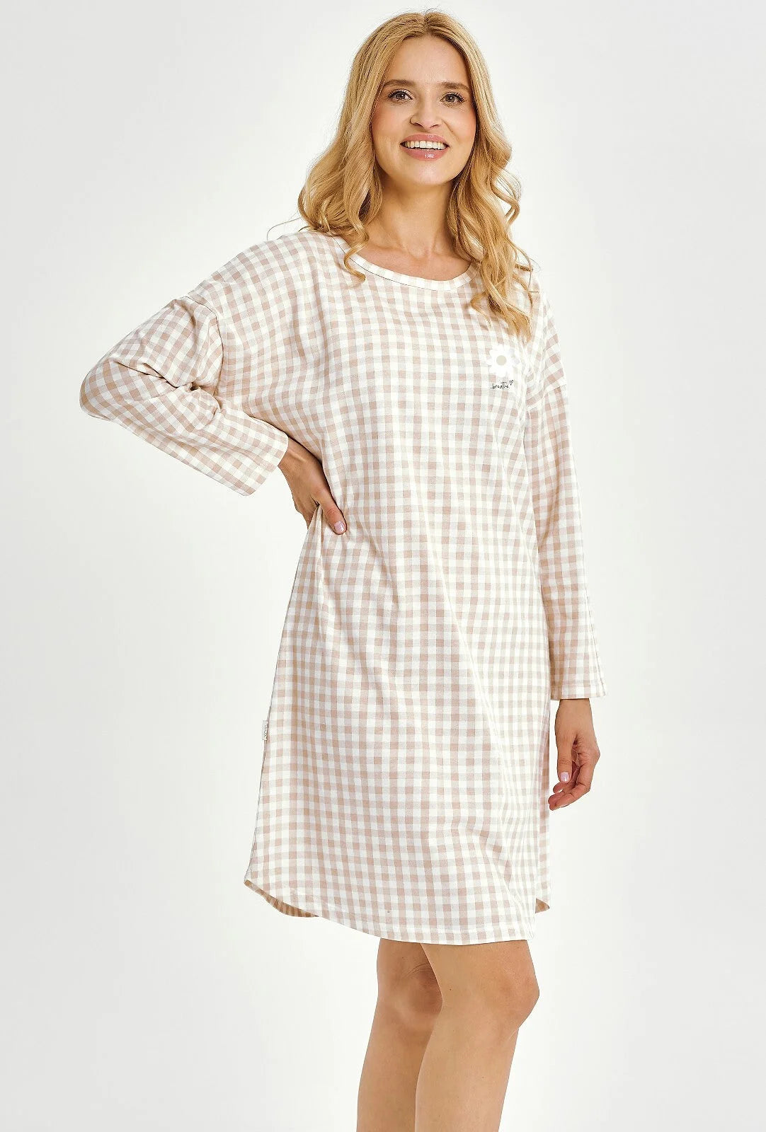 Camicia donna in cotone a quadri – comfort e stile classico