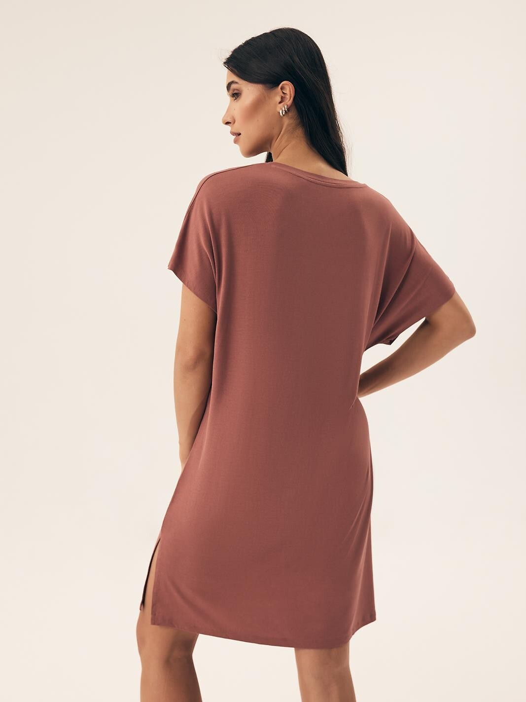 Camicia da donna dal taglio oversize in viscosa - noves