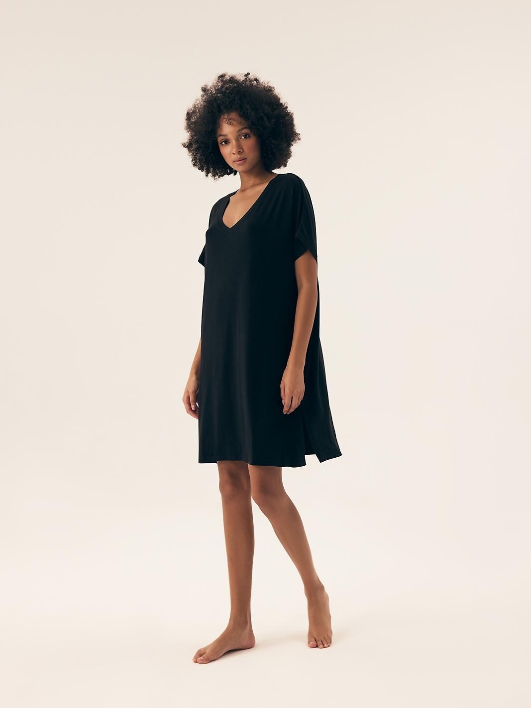 Camicia da donna dal taglio oversize in viscosa - noves