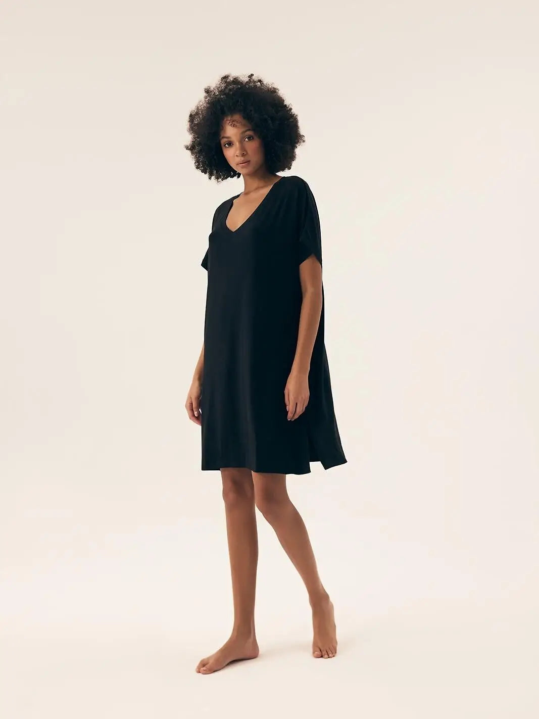 Camicia da donna dal taglio oversize in viscosa - noves