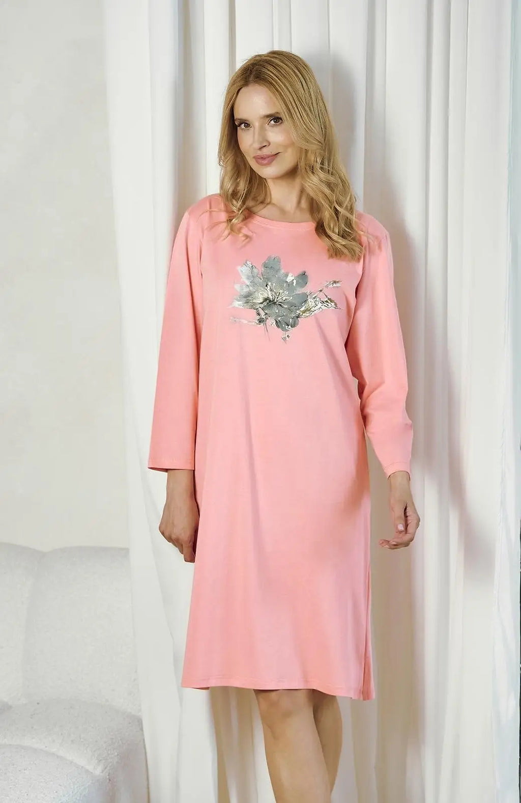 Camicia da notte in 100% cotone - patricia