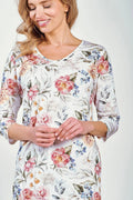 3248 - louisa - camicia da notte donna in 100% cotone