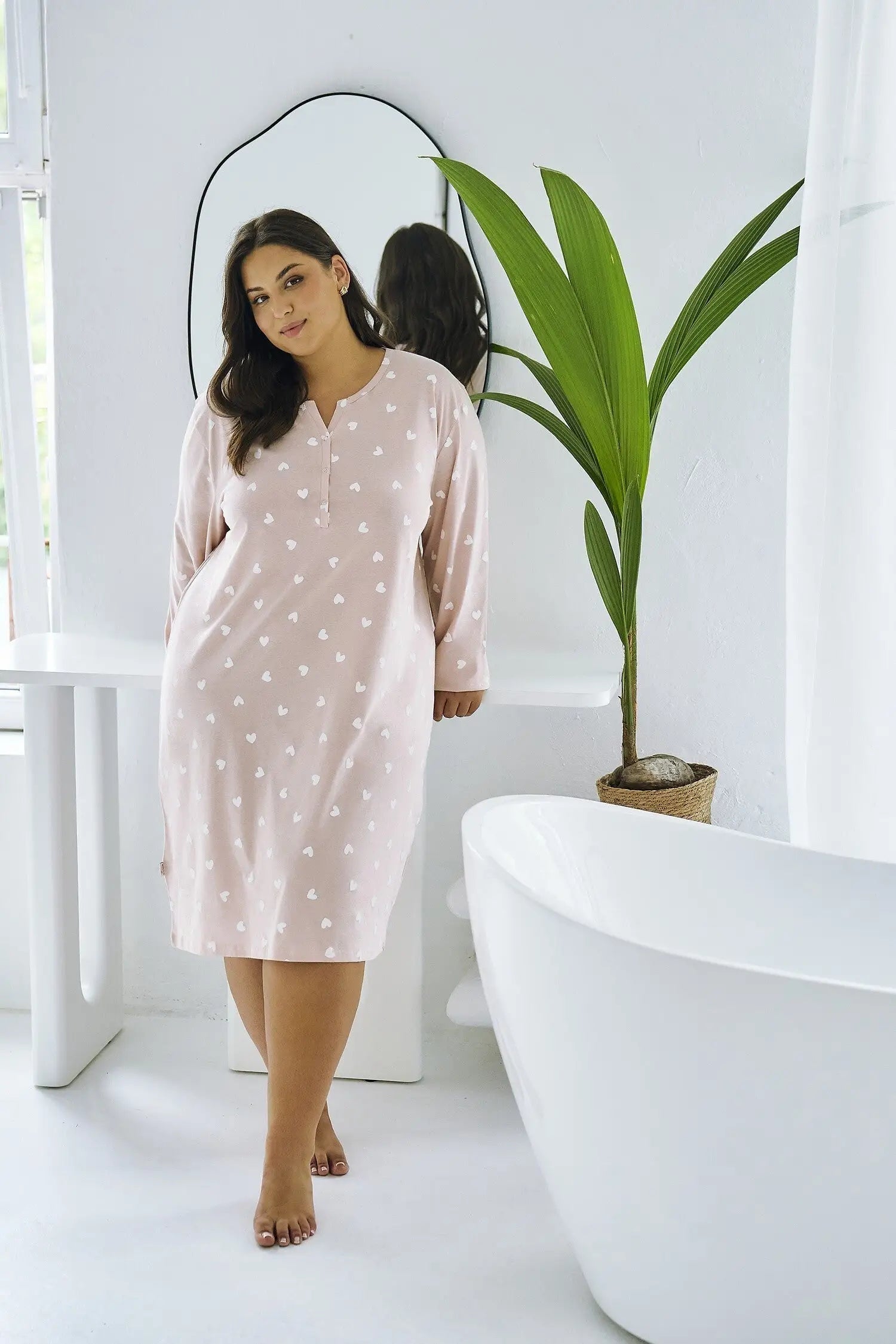 Camicia da notte donna in cotone – comfort e praticità