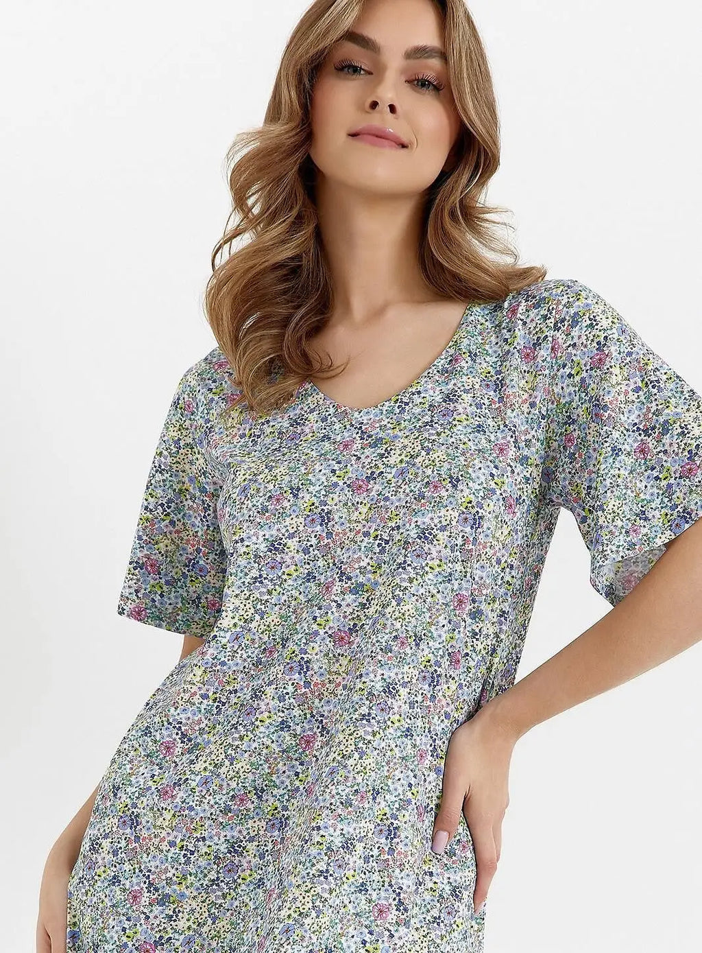 Camicia da notte donna in cotone - marty - 463