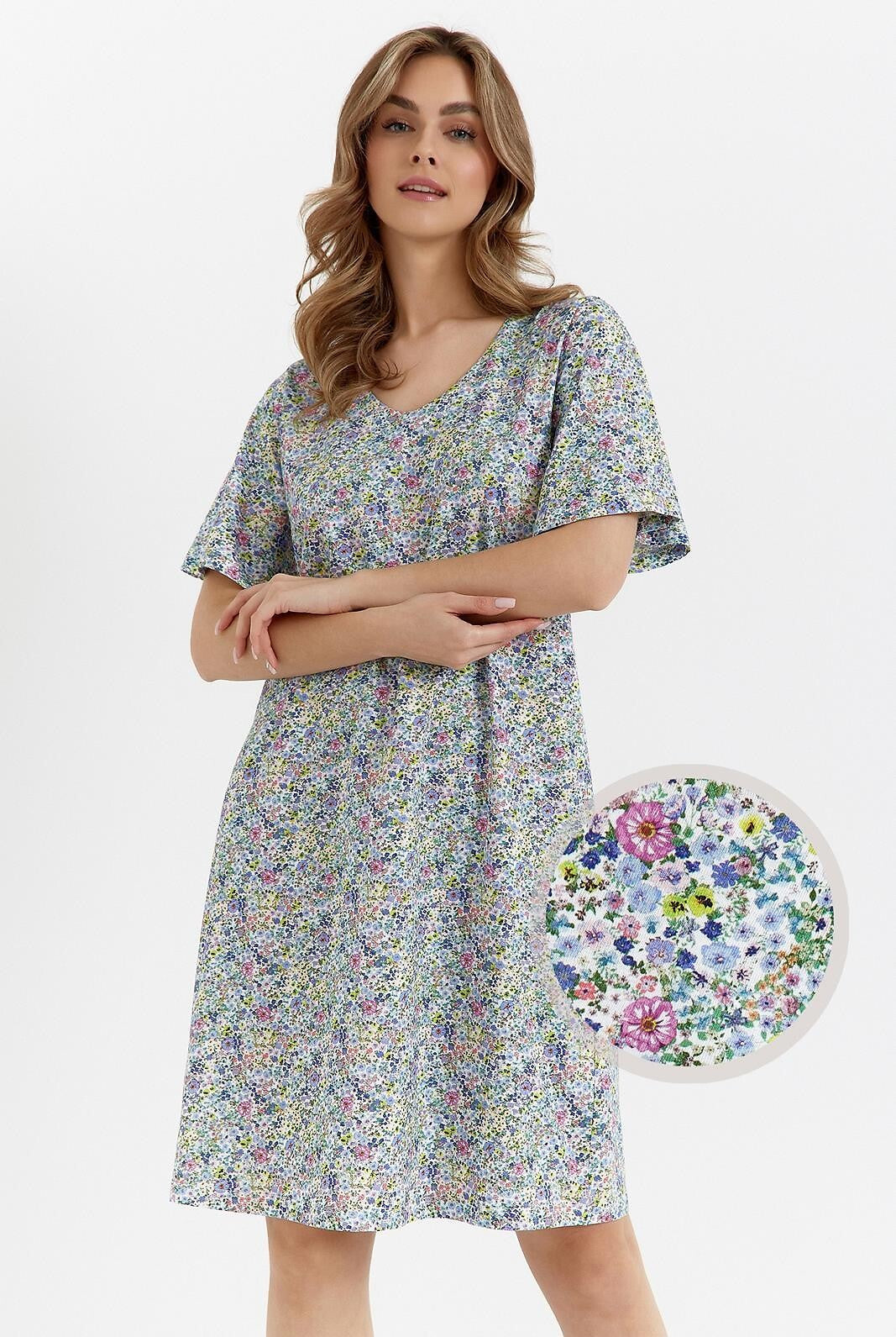 Camicia da notte donna in cotone - marty - 463