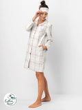 Camicia da notte donna in flanella di alta qualità | lnd 401