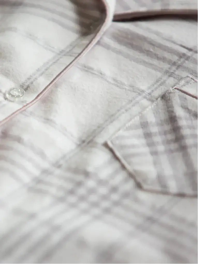 Camicia da notte donna in flanella di alta qualità | lnd 401