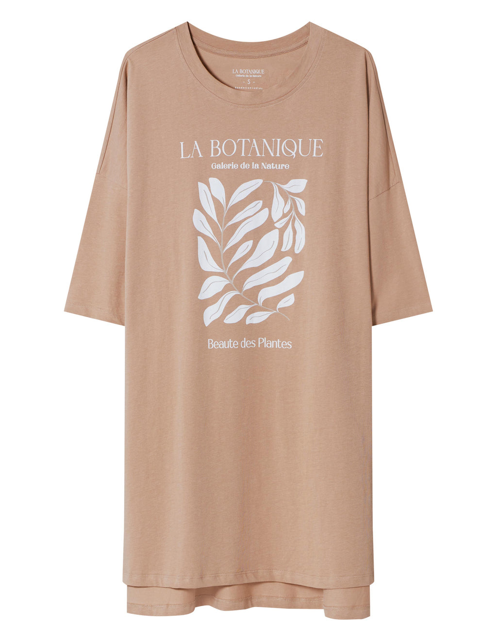 Camicia da notte donna in morbido cotone naturale | dextra