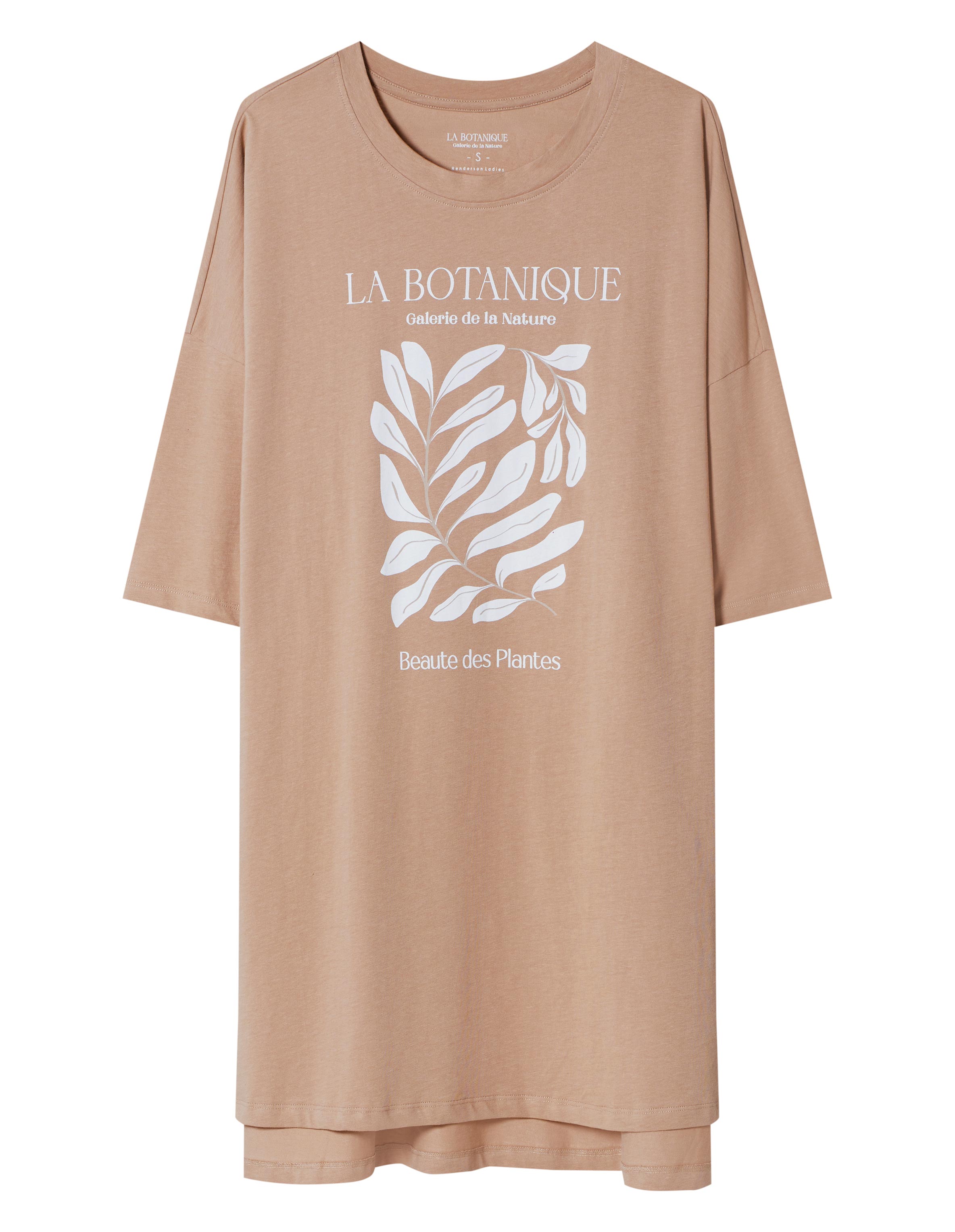 Camicia da notte donna in morbido cotone naturale | dextra