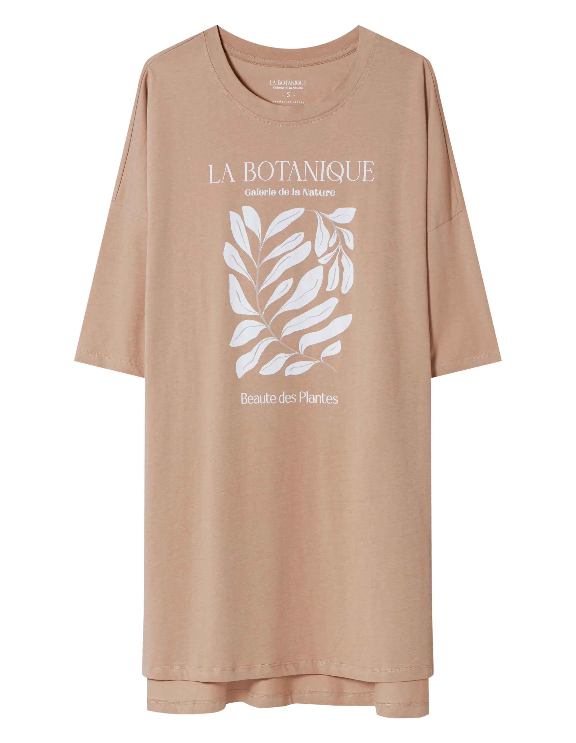 Camicia da notte donna in morbido cotone naturale | dextra