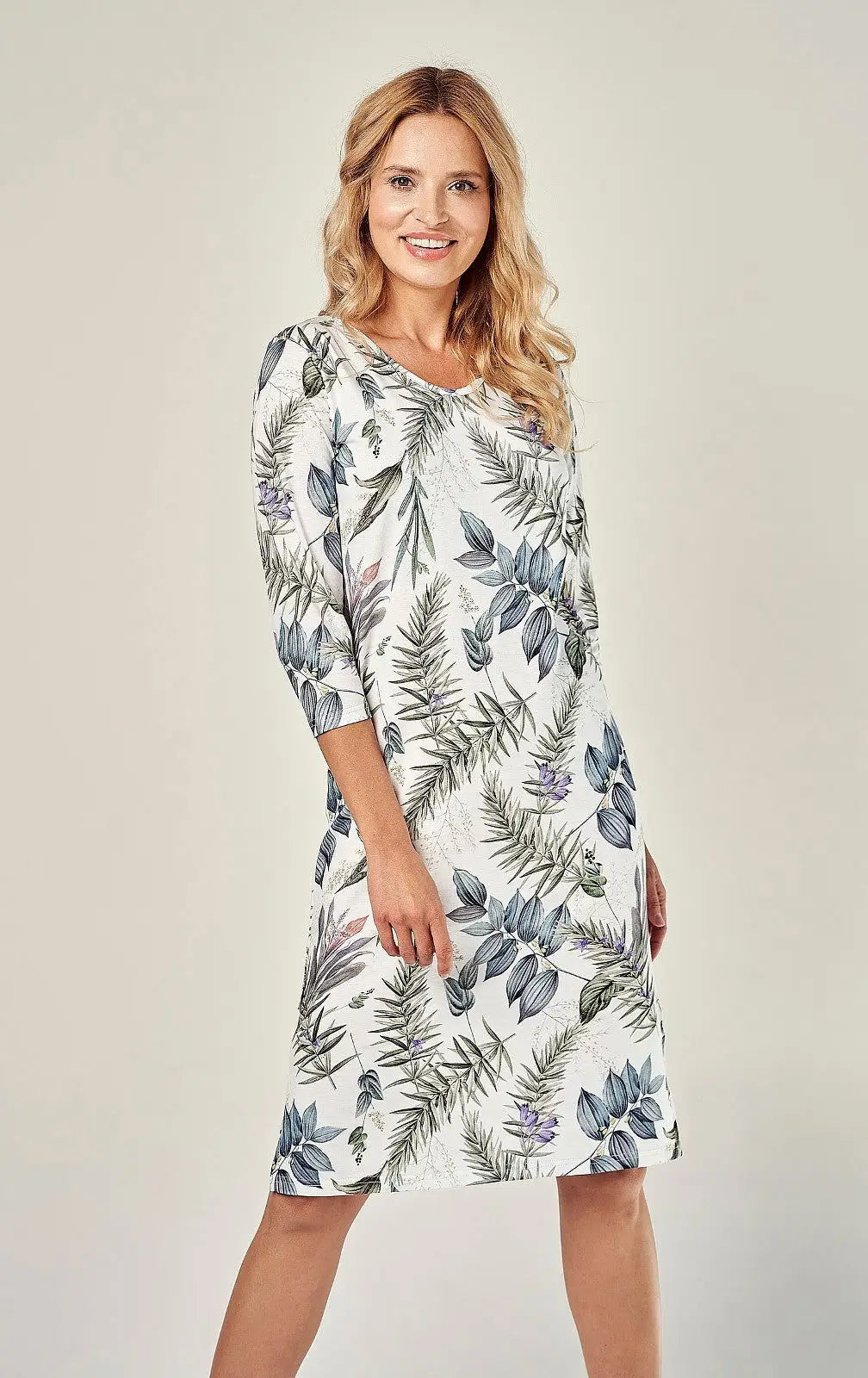 Camicia da notte donna in puro cotone - ariana