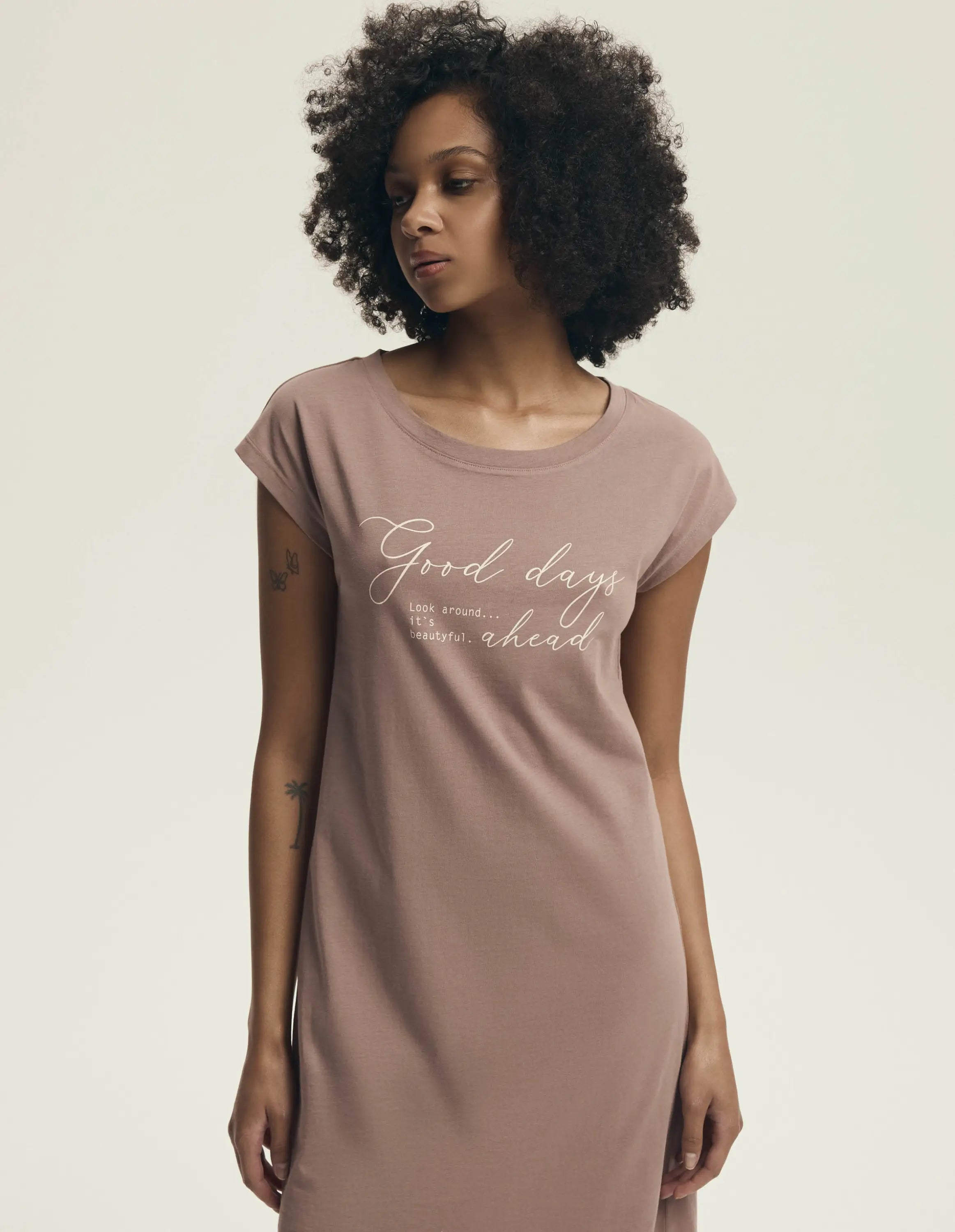 Camicia da notte donna in puro cotone | delanie