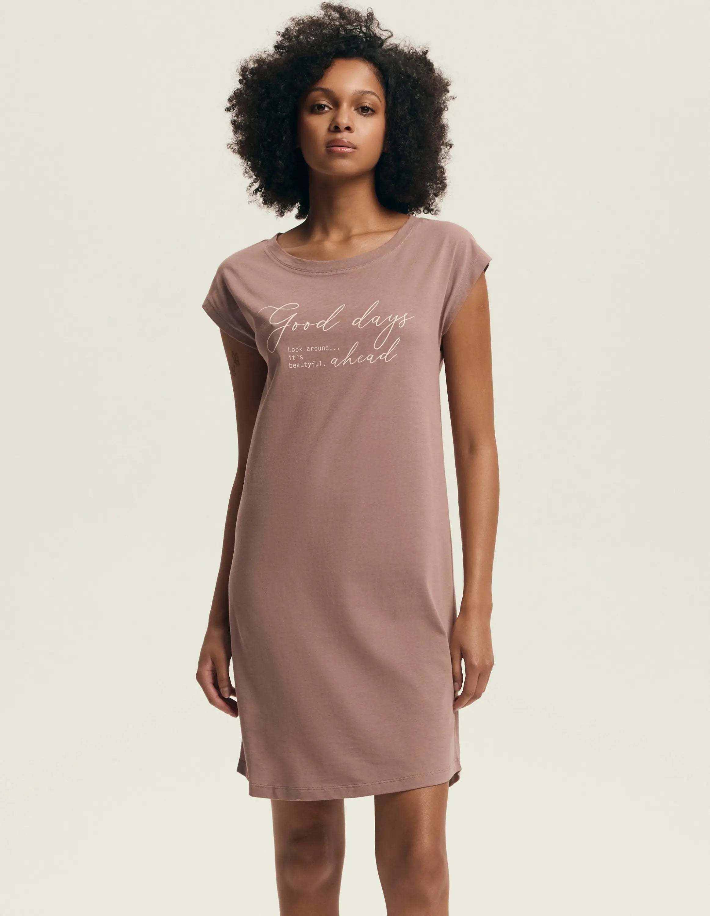 Camicia da notte donna in puro cotone | delanie