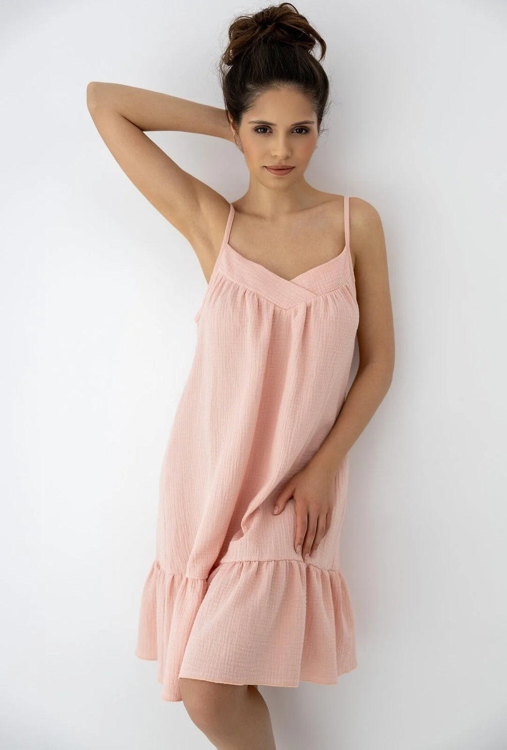 Camicia da notte estiva – freschezza naturale in mussola