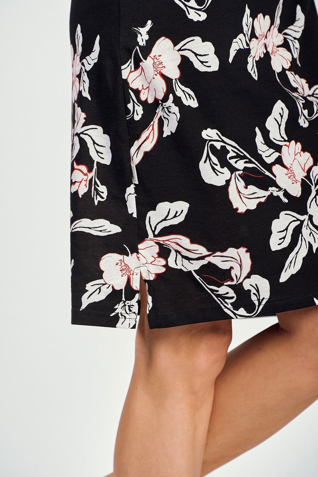 Camicia da notte in puro cotone manica 3/4 - charlotte