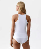 Canotta boxer rib – cotone a costine e taglio sportivo