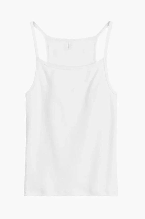 Canotta boxer rib – cotone a costine e taglio sportivo