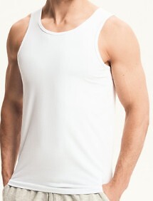 Canotta classica da uomo in cotone - confezione 2 pezzi