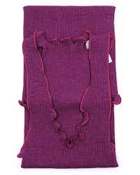 Canotta donna plissé in lana e seta - made italy