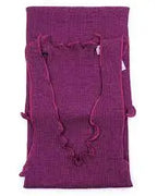 Canotta donna plissé in lana e seta - made italy